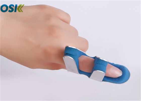 Attelle de doigt disloquée par bleu, type attelle orthopédique de pansement de doigt